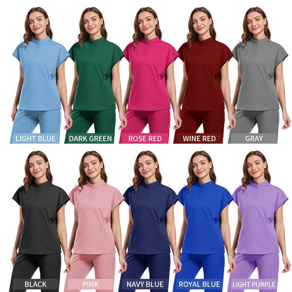 Home>Products>Short Slved Scrubs jumpsuit>Pocket medical scrubs X250410