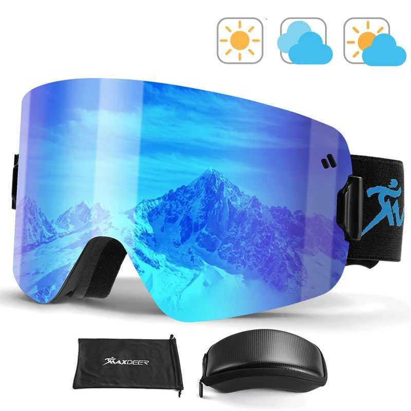 Ski GoggLEs Men Snowboard Glasses DoubLE Layers LEns Anti-fog UV400 Snow GoggLEs Women SnowmobiLE Skiing Eyewear OTG K251110