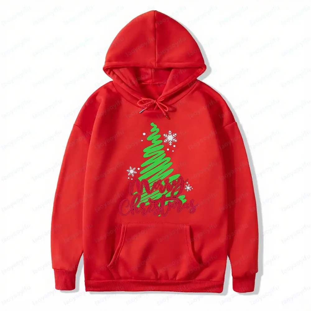 Christmas Unisex Sweatshirt Merry Christmas Holiday Sweatshirts Men Women Casual Festival Costumes Family Party Fashion Hoodies 251106