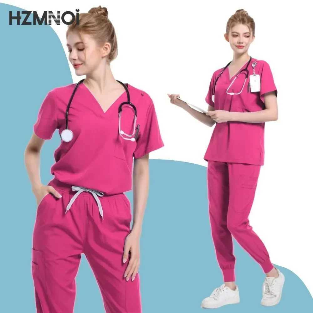 Nurses Dress Separate Set Womens Oral Dental Surgery Cosmetic Plastic Surgery Hospital Doctors Uniform Nurse Uniform X250410