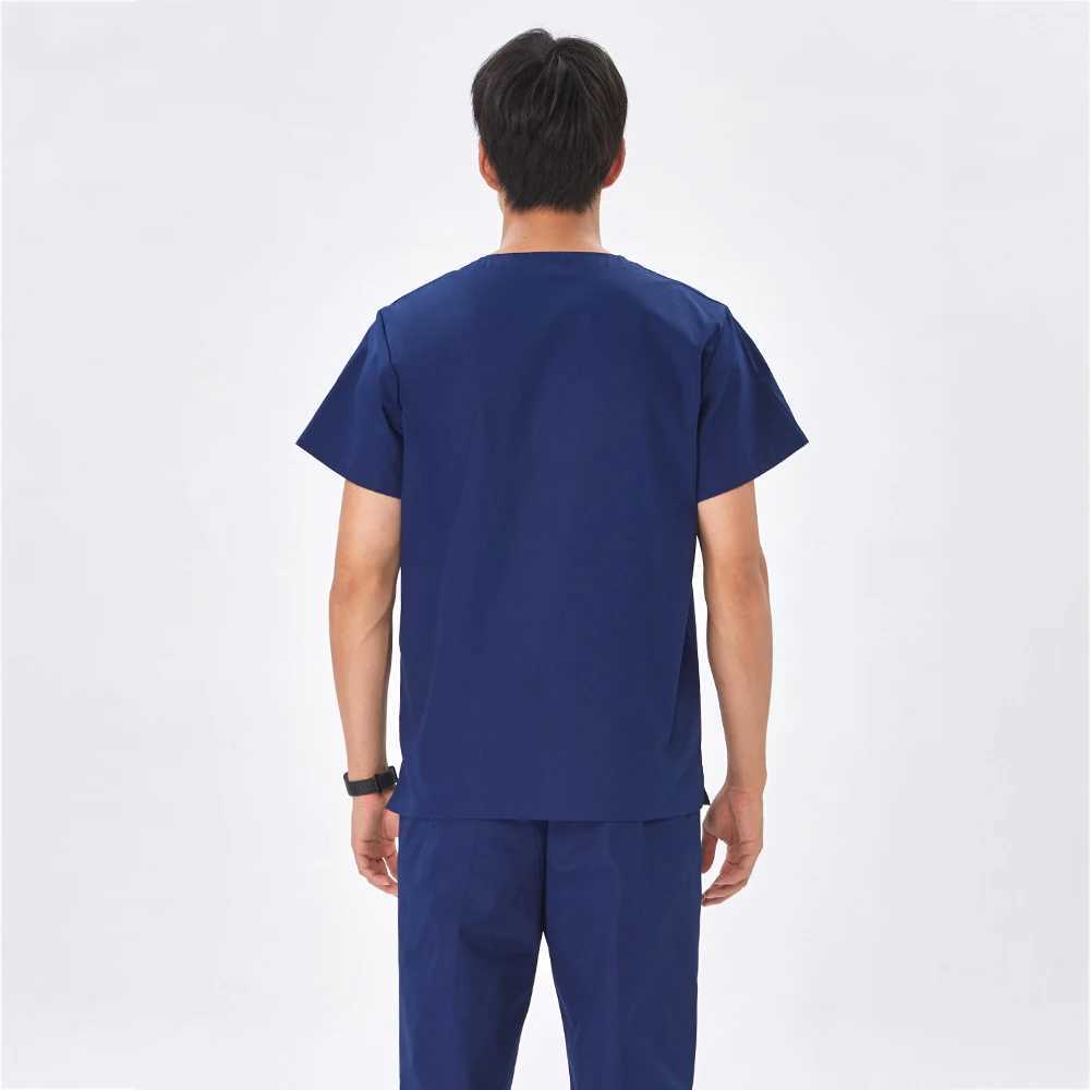 Korean scrub suit medical uniform hospital nurse doctor work uniform surgical gown mens dental pet veterinary scrub X250410