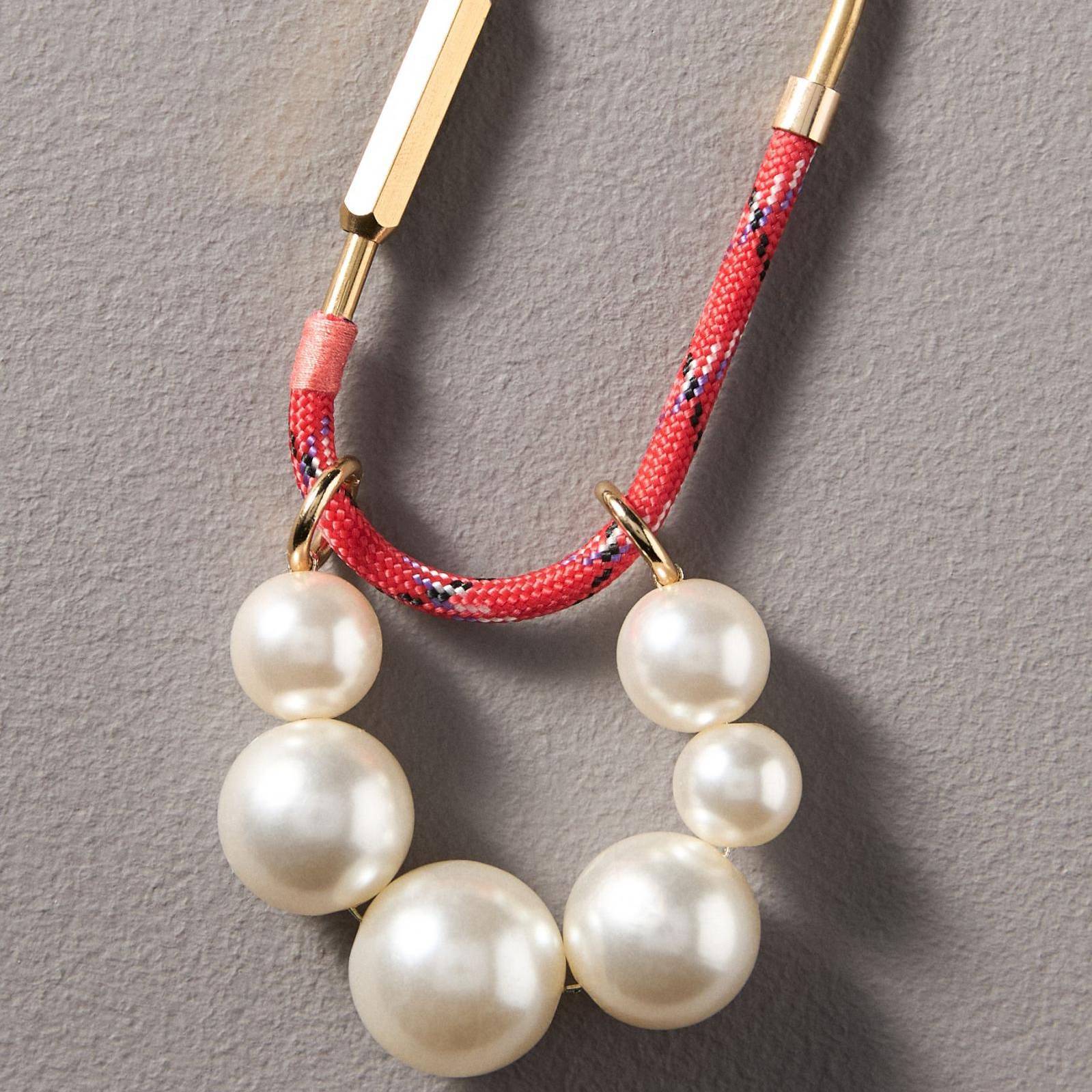 Trendy Handwoven DIY Keychain New Colorful Beaded Cord Shoelace Charm Viral Bag Hanger