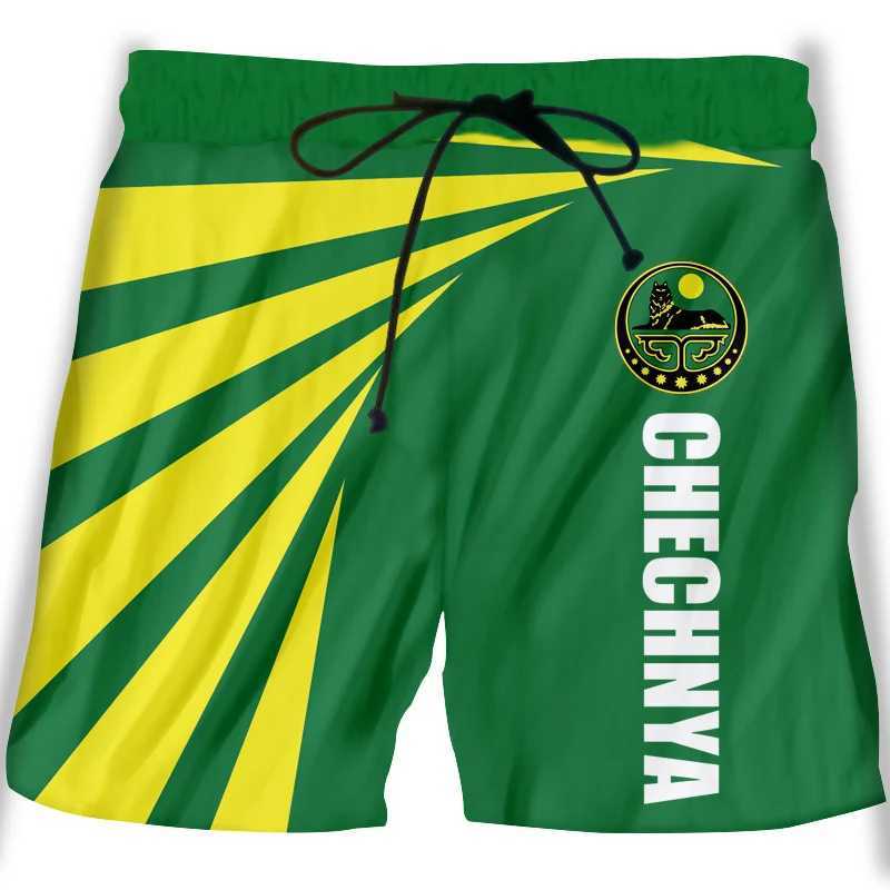 Chechen Russian graphic beach shorts mens 3D printed board shorts swimsuit summer Bermuda surfing shorts cool childrens ice shortsW250410