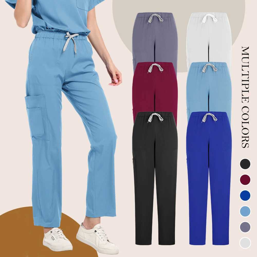 Nurse Uniform Woman Hospital Doctor Mens Medical Sweatshirt Nursing Pants Unisex Workshop Uniforms Beauty SPA Work Clothes New X250410