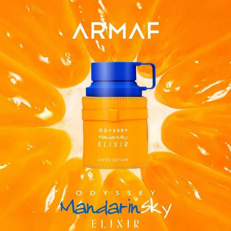 100ML Armaf Odyssey Mandarin Sky Elixir Pheromone Fragrance Arabian Womens Perfume Pheromone Cologne for Man Birthday Present W251111