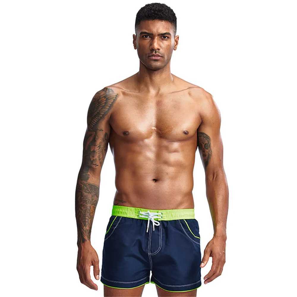 Swimsuit swimming shorts beach shorts swimming shorts quick drying pants running shorts mens surfing shortsW250410