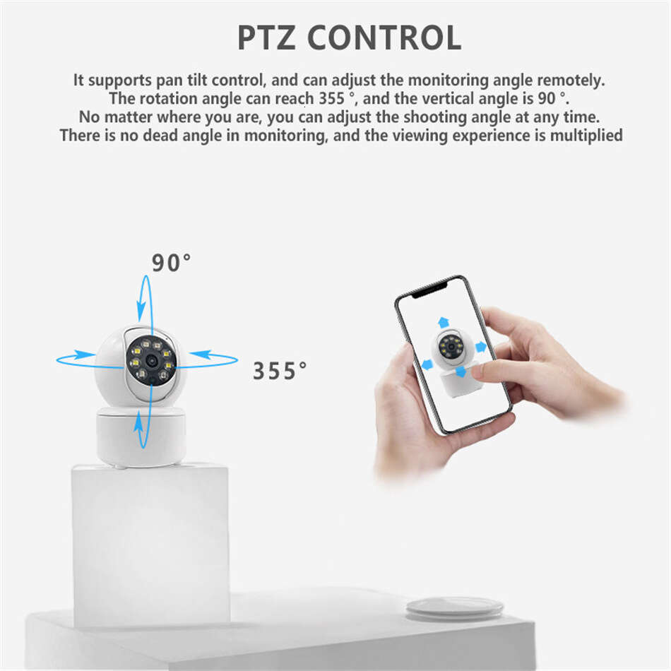 Indoor 3 megapixel wireless camera wifi monitoring 360 degree rotation mobile phone remote home