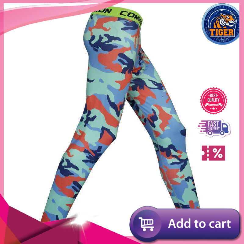 Ddmytiger China Domestic Summer Autumn Men Cropped Running Tights GYM Pants Male Basketball Football Soccer Fiess Exercise Sport Leggings Ddmytiger