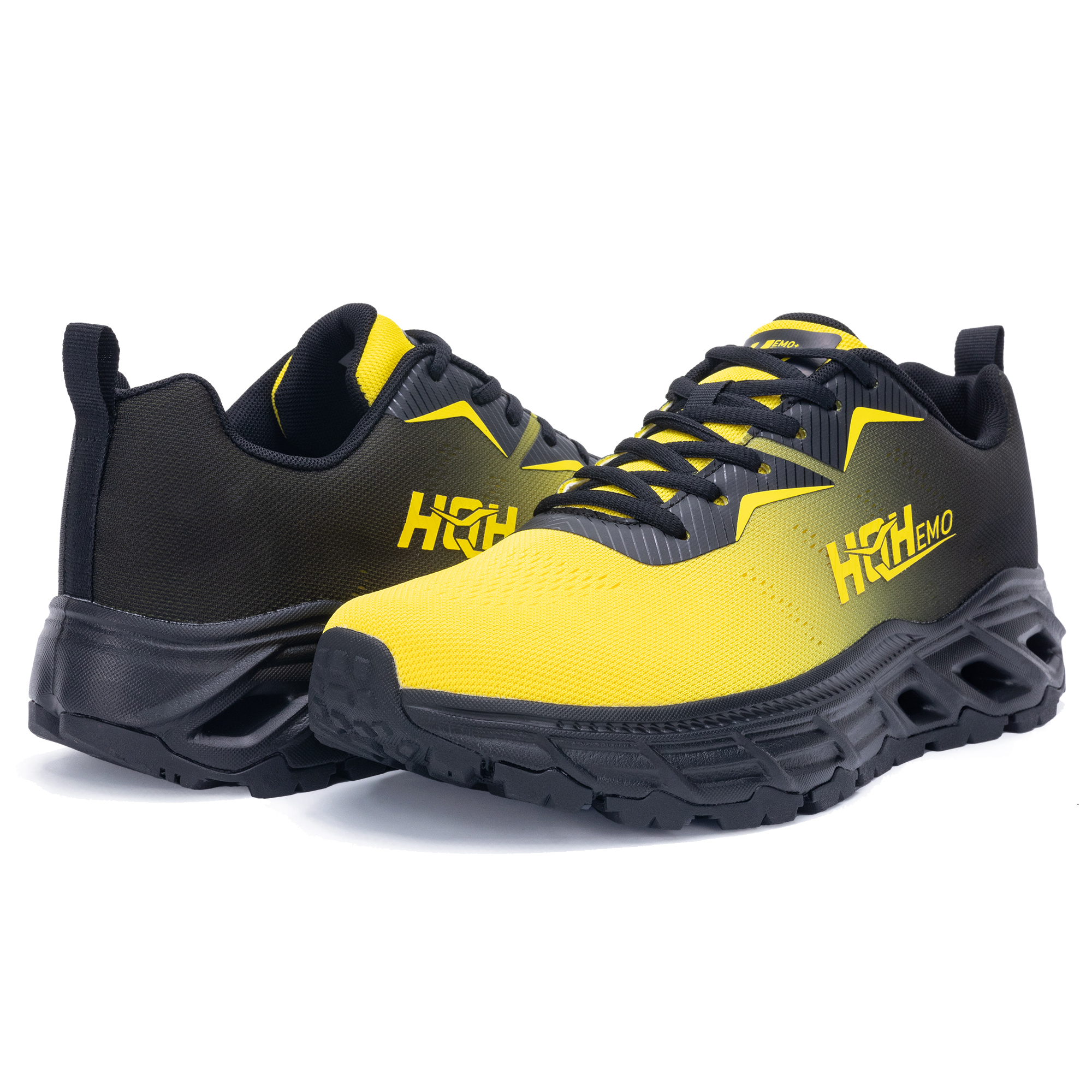 Designer Shoes 2025 High Quality Wide Trail Running Shoes for Mens - FALKON 1.0 Waterproof Hiking Sneakers Wide Width for Outdoor with Jet-Holes Sole