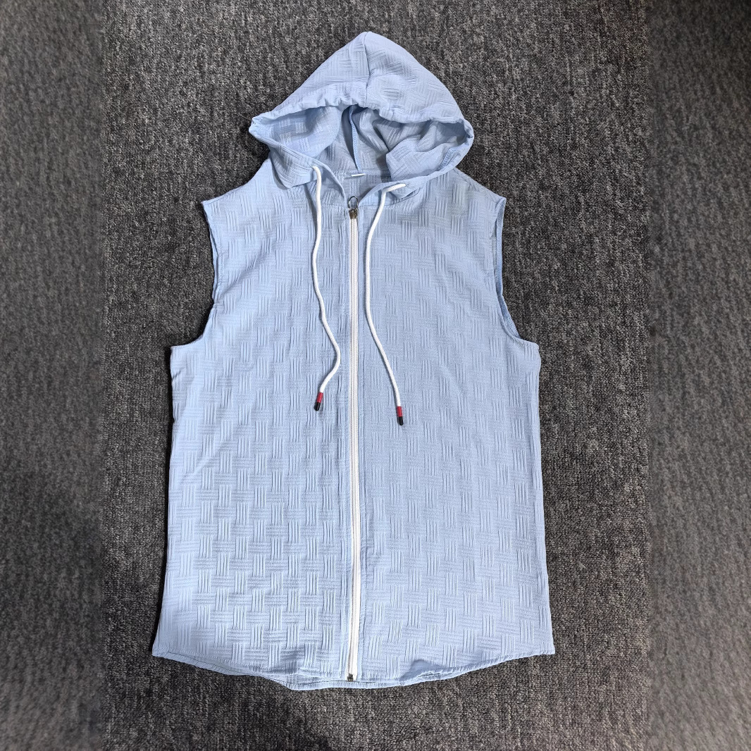 Luxury Designer Sleeveless Vest Shirt Men Fashion Tees Apparel Man Tops Round Neck Casual Streetwear Clothing Stylish Look Summer shirt