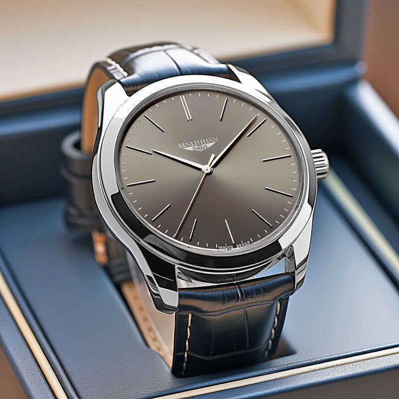 Genuine Leather Belt for Men Fashion Trend Casual Student Wristwatch Men's Quartz Watch Wholesale