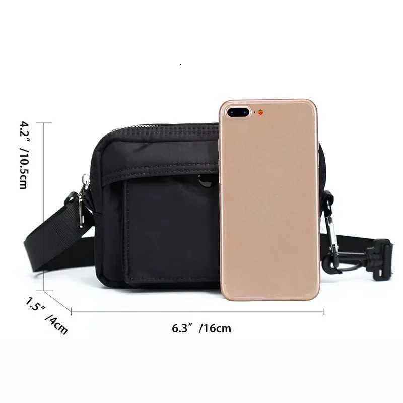 Nylon Small Shoulder Crossbody Bag for Men 2025 Brand Japanese Mini Man Mobile Bags Male Casual Handbags Student Travel MurseT251110
