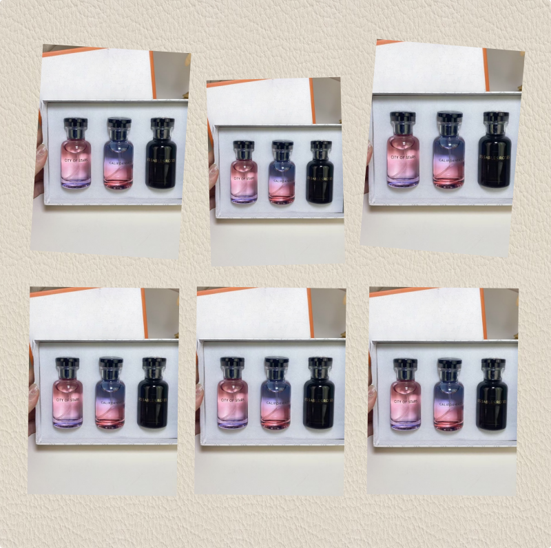 Top quality Womens Set Perfume 3pcs/30ml California dream City of star Les sables roses Ombre nomade Imagination Spray Long Lasting Fragrance Fast shi