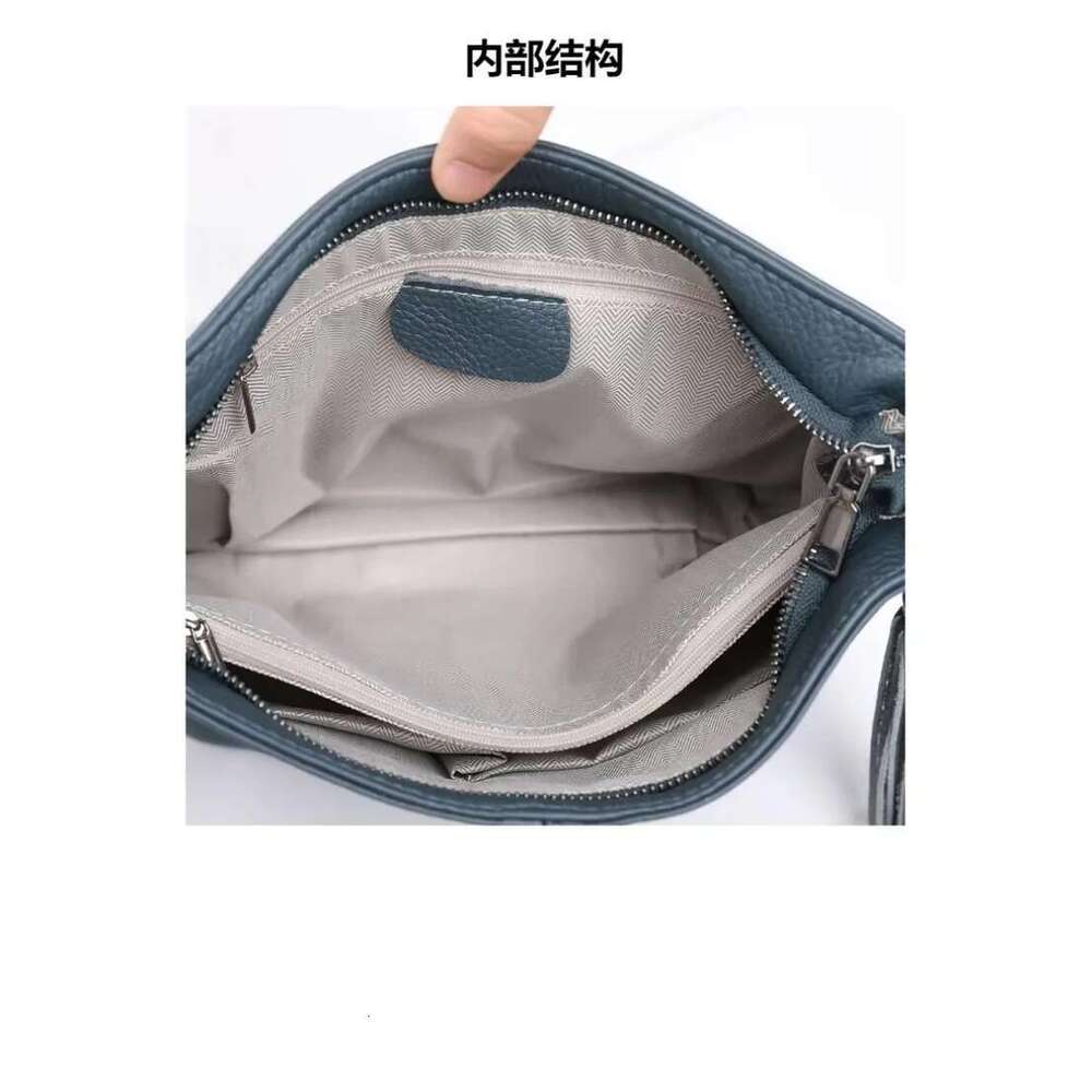 New Designer Genuine Cow Leather Tote Bag For Women - Soft & Lightweight Underarm Shoulder Bag, Large Capacity Casual Hobo