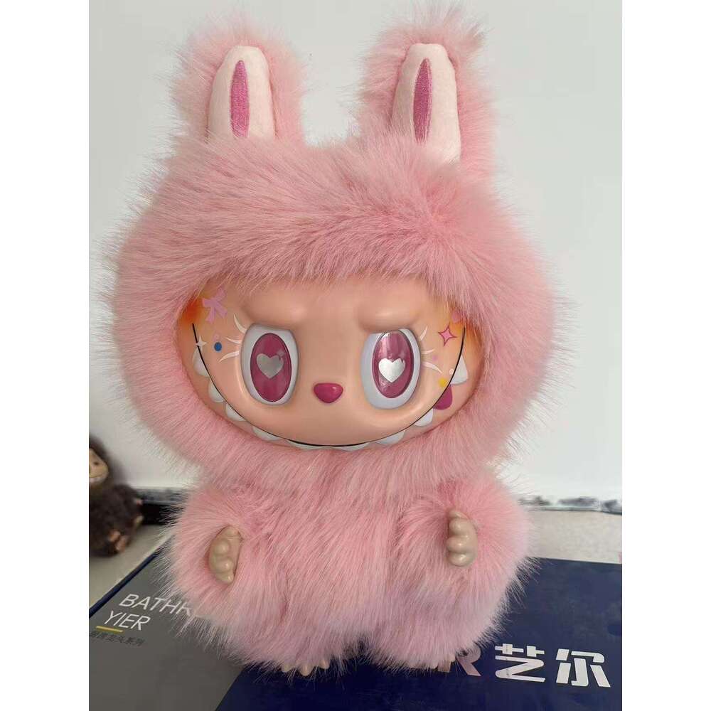 38CM 58Cm Zimomo Labubu Angel large grande giant Jumbo custom In Clouds I Found You Original Vinyl Handmade Surprise Plush Doll Toy Birthday Gift