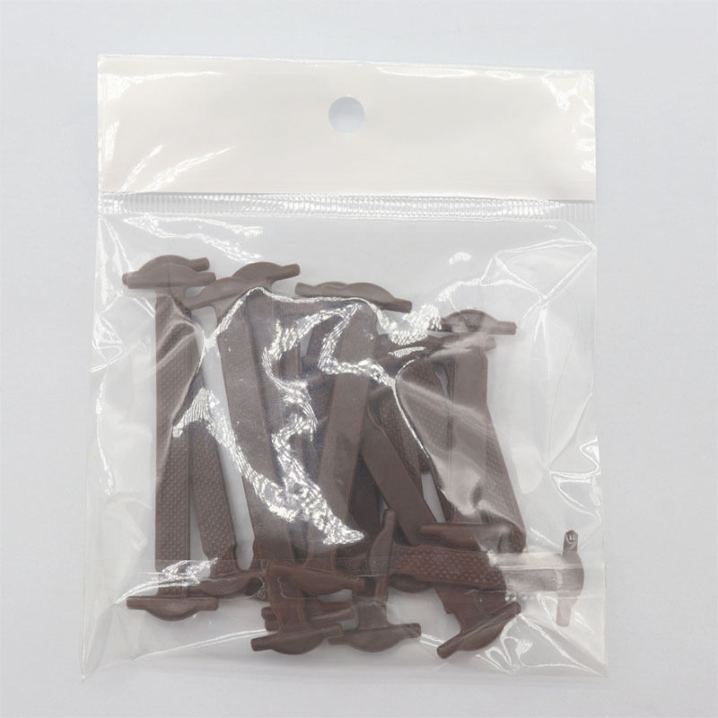 16pcs/set Lazy Shoelace Silicone Quick Lace Elastic Women Men No Tie Kids Shoe Laces Adult Sneakers Lacing Shoelace Buckle Shoes Accessories