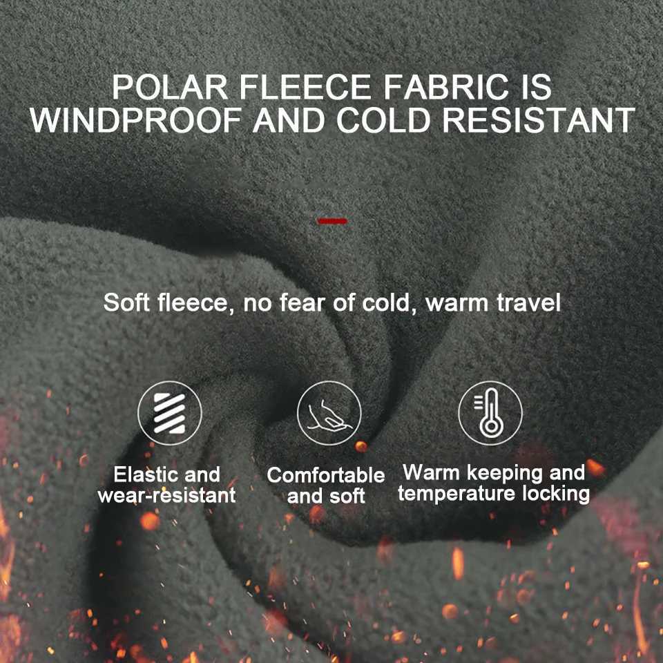 GTUBIKE Winter Warm Outdoor Riding Full Face Mask Covers Balaclava Fleece Motorcycle Skiing Face Mask Warm Windproof Cover Hat S251110