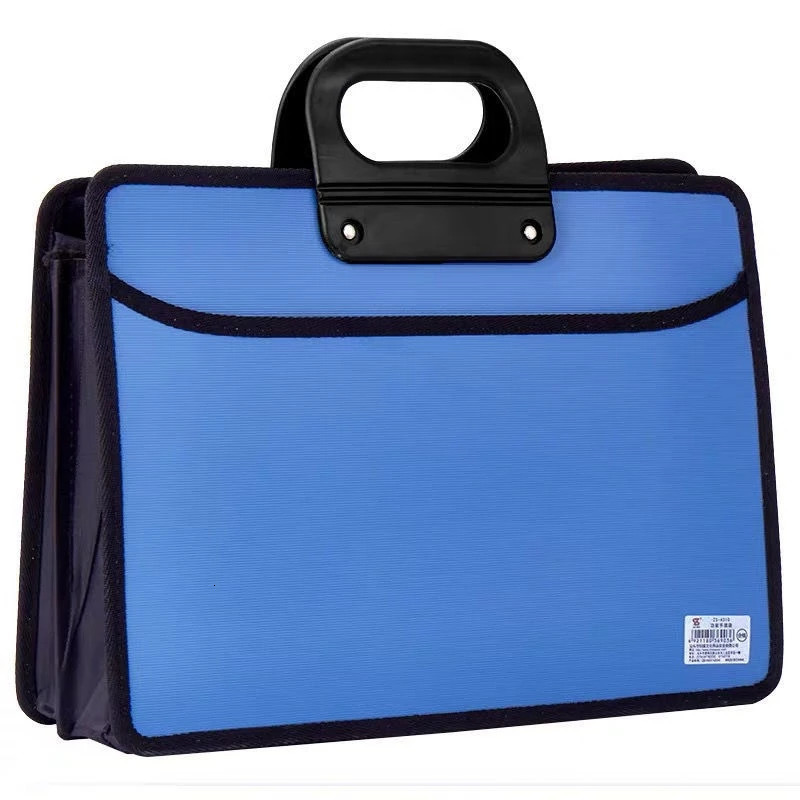 Large-capacity A4 Portable Document Bag Office Document Information Bags Pockmarked Dotted Briefcase Business Bag Promotional 251106