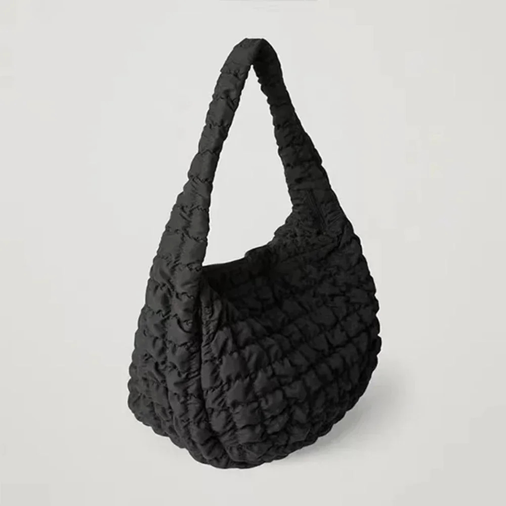 Autumn and Winter Fashion Large Capacity Folded Cloud Bags Lightweight Down Shoulder Bag Lady Messenger Light Weight Travel 251110