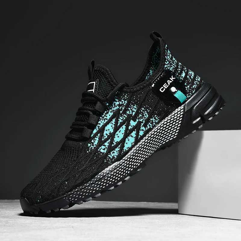 Running Shoes Men Non-slip Outdoor Gym Jogging Training Sneakers Big Size Breathable Lace-up Comfortable Sports Shoes for MenC250411