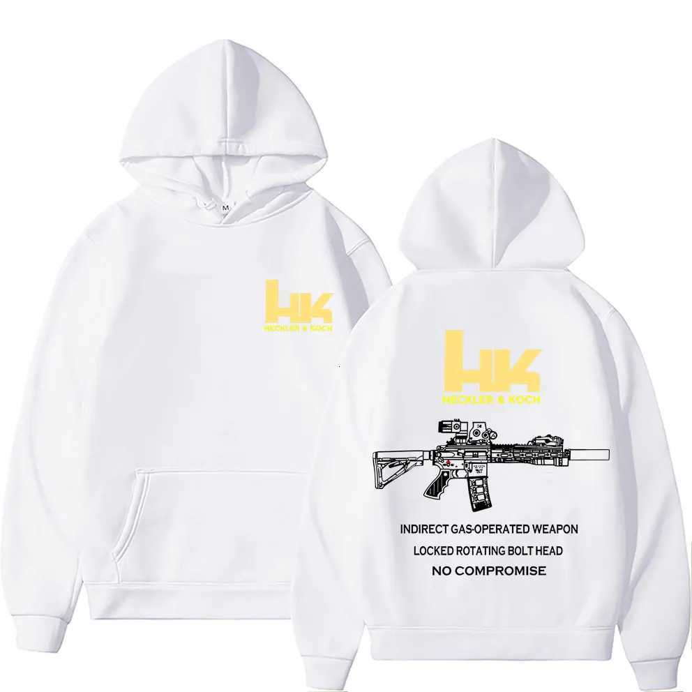 Heckler Koch HK416 Graphic Hoodie Forward Observations Group Sweatshirt Men Women Fashion Retro Trend Pullover Male Streetwear M251111