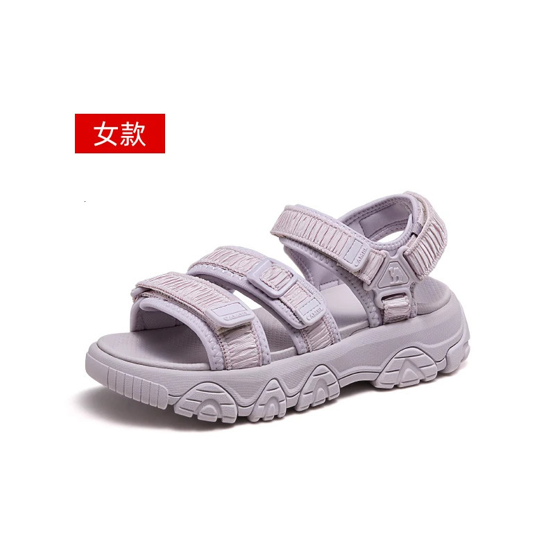 GOLDEN CAMEL Womens Sandals Summer Thick-soled Sport Sandal Casual Fashion Beach Ladies Shoes for Women Retro Slippers 251110