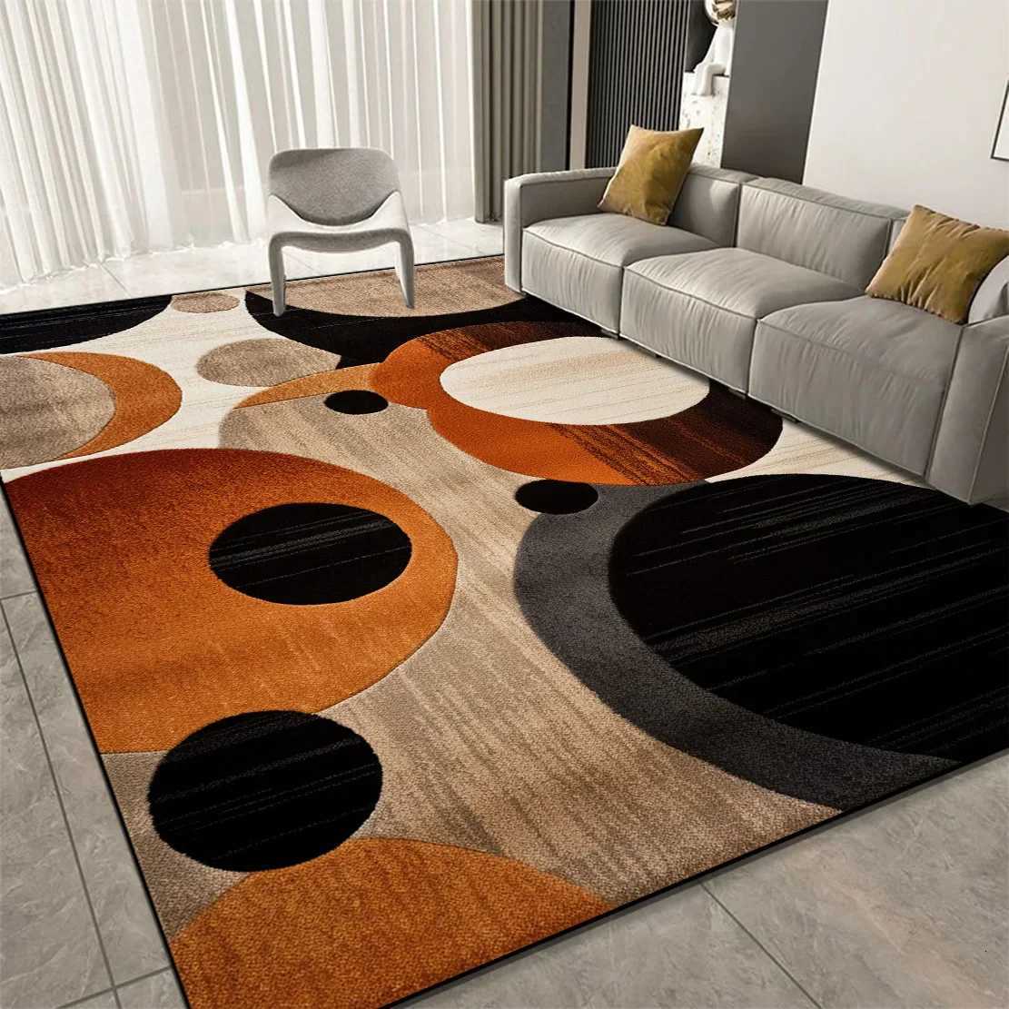 Luxury Geometric Carpets for Living Room Decoration Sofa Large Area Home Rugs for Bedroom Soft Mat for Children Y251110