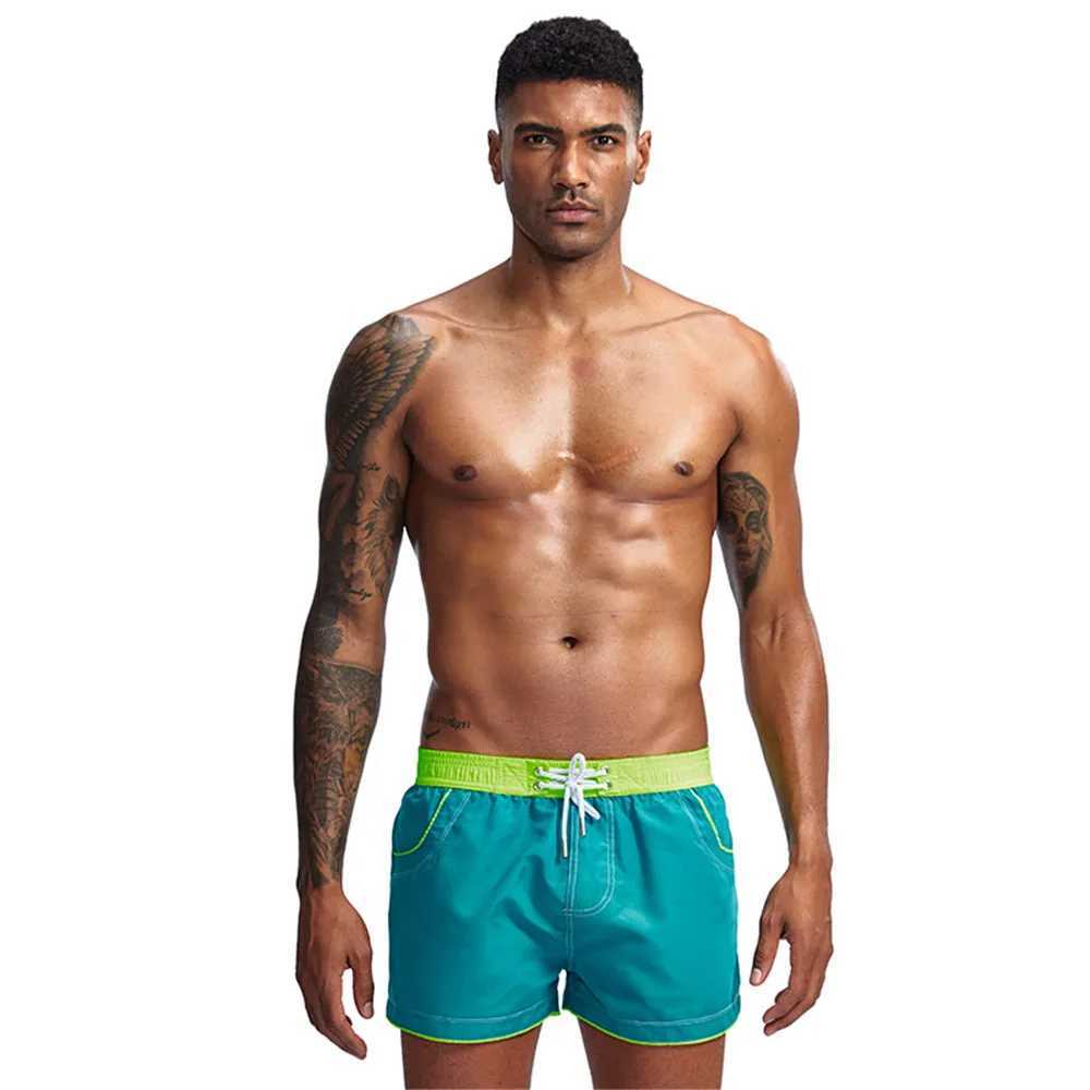 Swimsuit swimming shorts beach shorts swimming shorts quick drying pants running shorts mens surfing shortsW250410