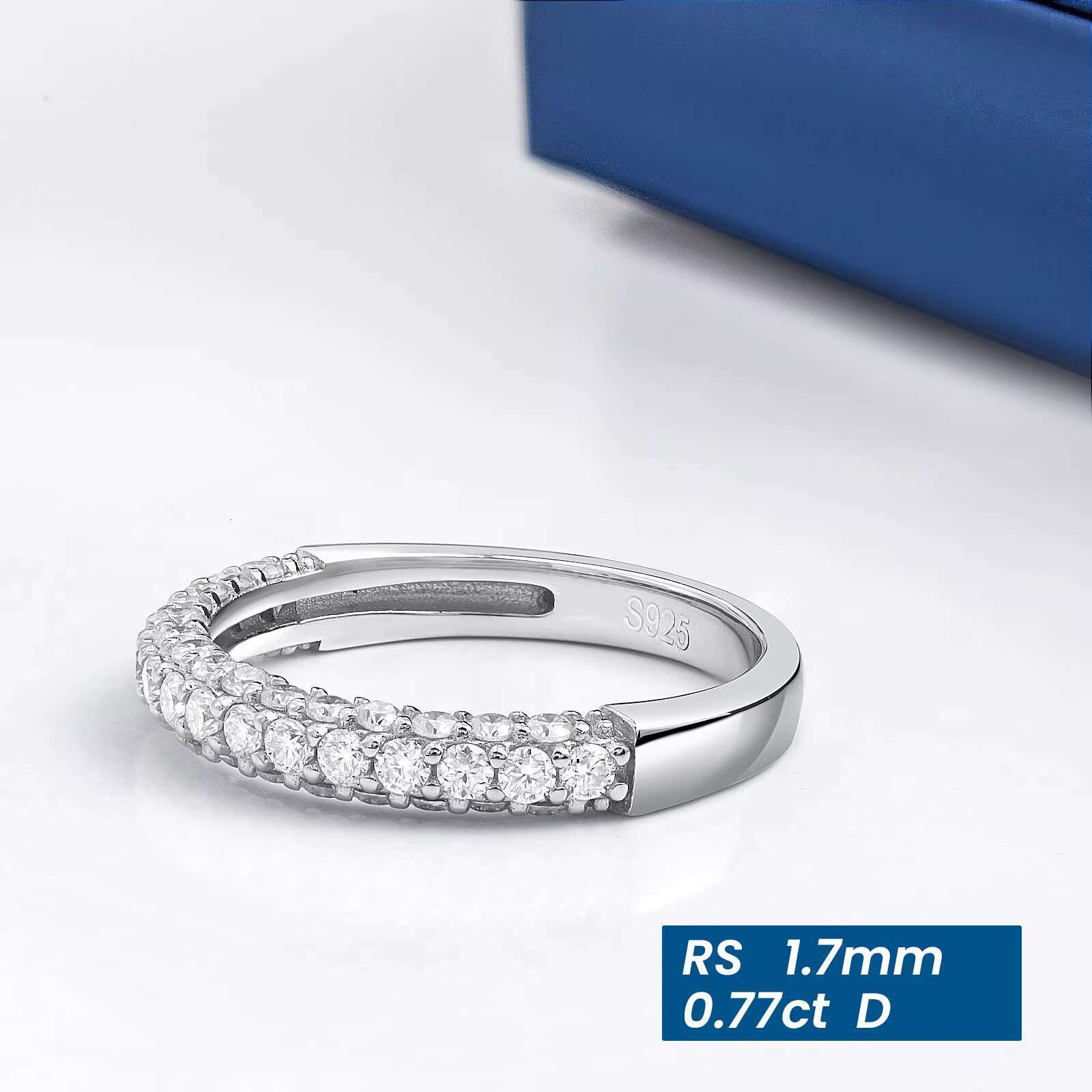 Wholesale Moissanite Band Ring Engagement Ring and Wedding Band Moissanite Engagement Ring Diamond
