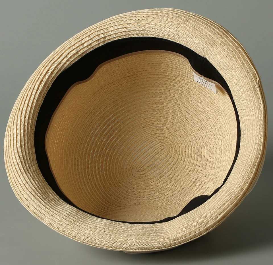 Handwoven Silk and linen Decoration Natural Grass 100% linen Straw Hat Vacation Sunscreen Pearl Sunshade Beach Hat Bow Sun VisorC250411