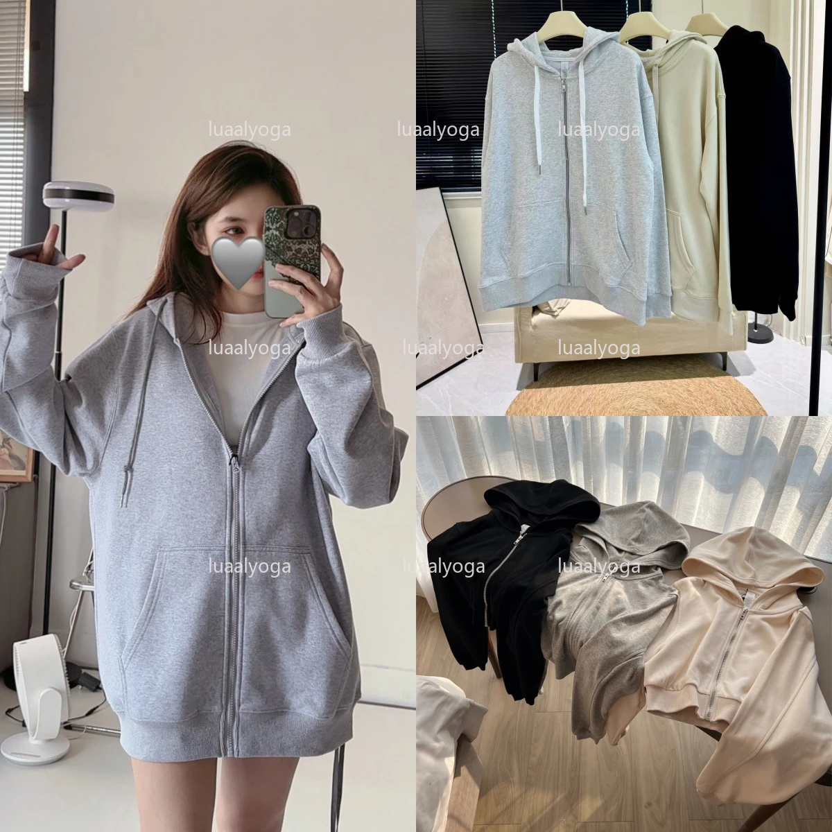 Women Yoga 3D Silver logo Hoodie Jogger Jacket Workout Clothes Women Oversized Half zip Hoodie Lightweight Sweatshirt Breathable Wear Pullover Gym Yoga women