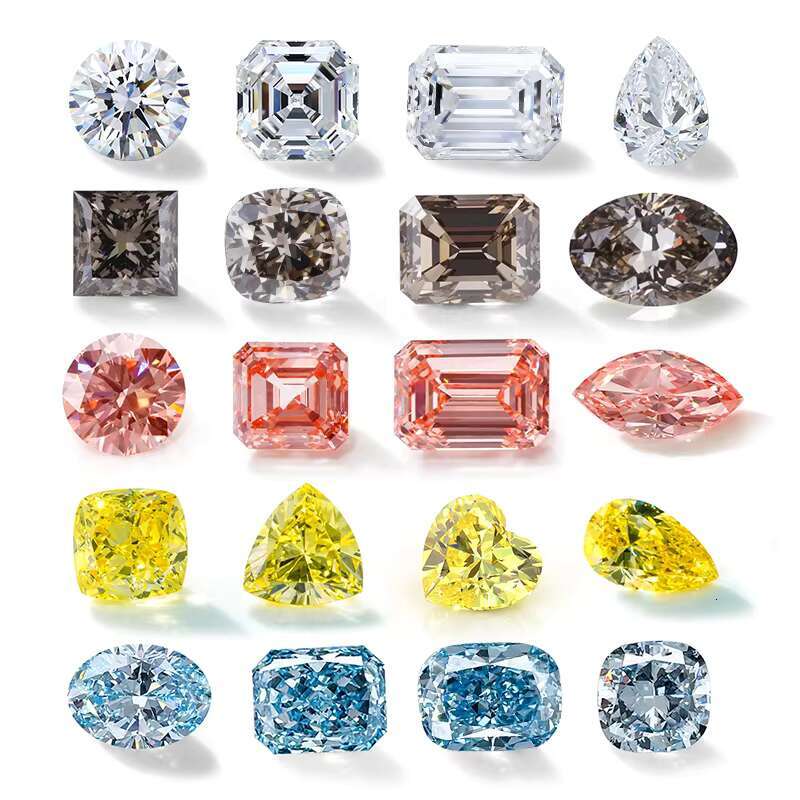 Starsgem Lab Diamond 0.3ct 0.5ct 1ct 1.5ct 2ct 3ct D VVS2 VS1 Man Made Diamond IGI Certificate Loose Diamond