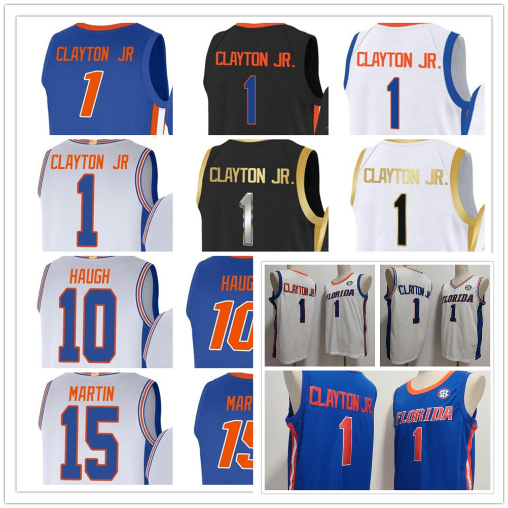 2025 Florida College Basketball Jersey 1 Walter Clayton Jr. 5 Will Richard 21 Alex Condon 9 Rueben Chinyelu 15 Alijah Martin 10 Thomas Haugh 11 Denzel Aberdeen Printed