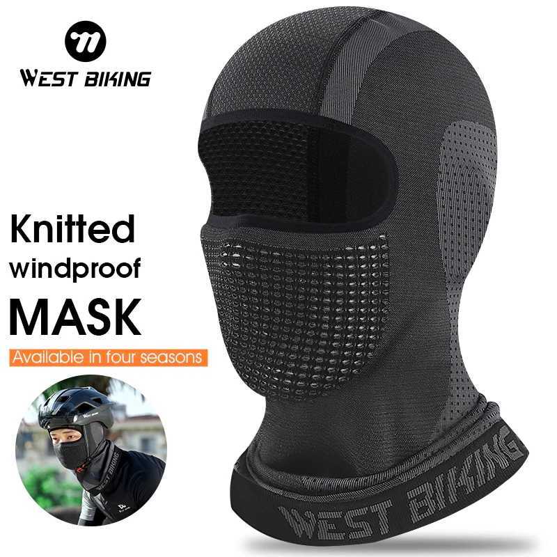 WEST BIKING Cycling Cap Outdoor Sports Balaclava Motorcycle Hat Riding Bike Caps Men Women Windproof MTB Road Cycling Headwear S251110