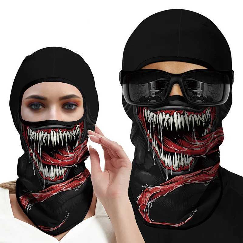 Superhero Mask for Men and Women Skull Balaclava Motorcycle Helmets Outdoor Windproof Cycling Face ShieldSki Mask S251110