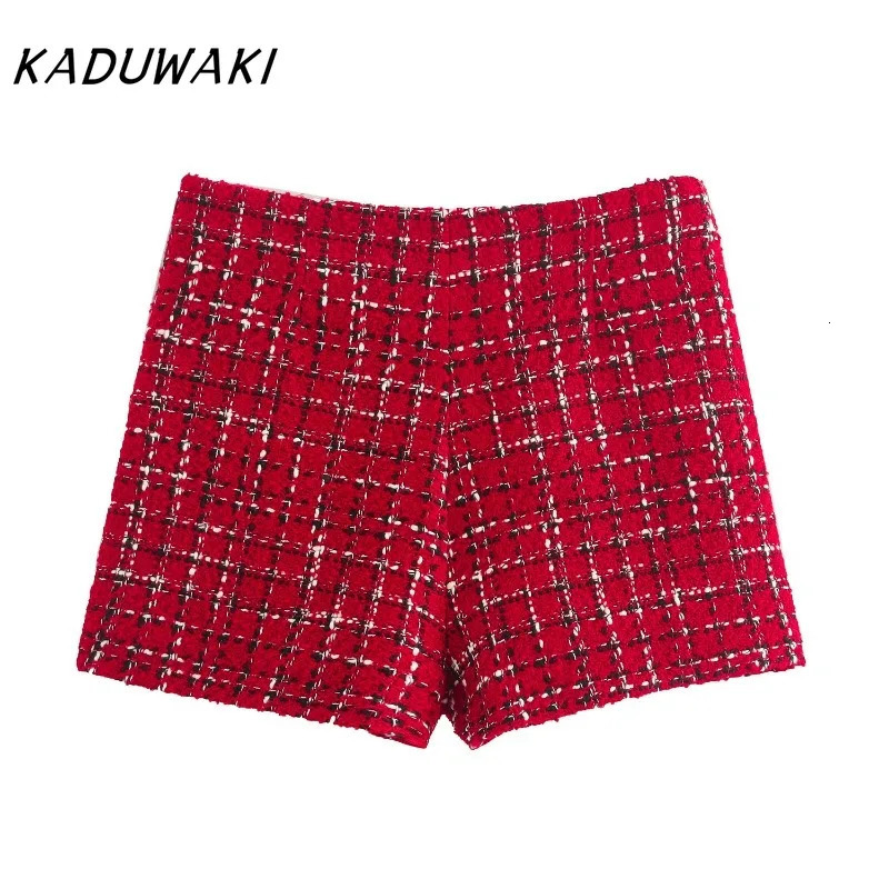 KADUWAKI Womens Tweed Jacket Skirts Autumn O-neck Long Sleeve Button Coat Elegant 2 Piece Set Women Sheath Mini Skirt Outfits 251106