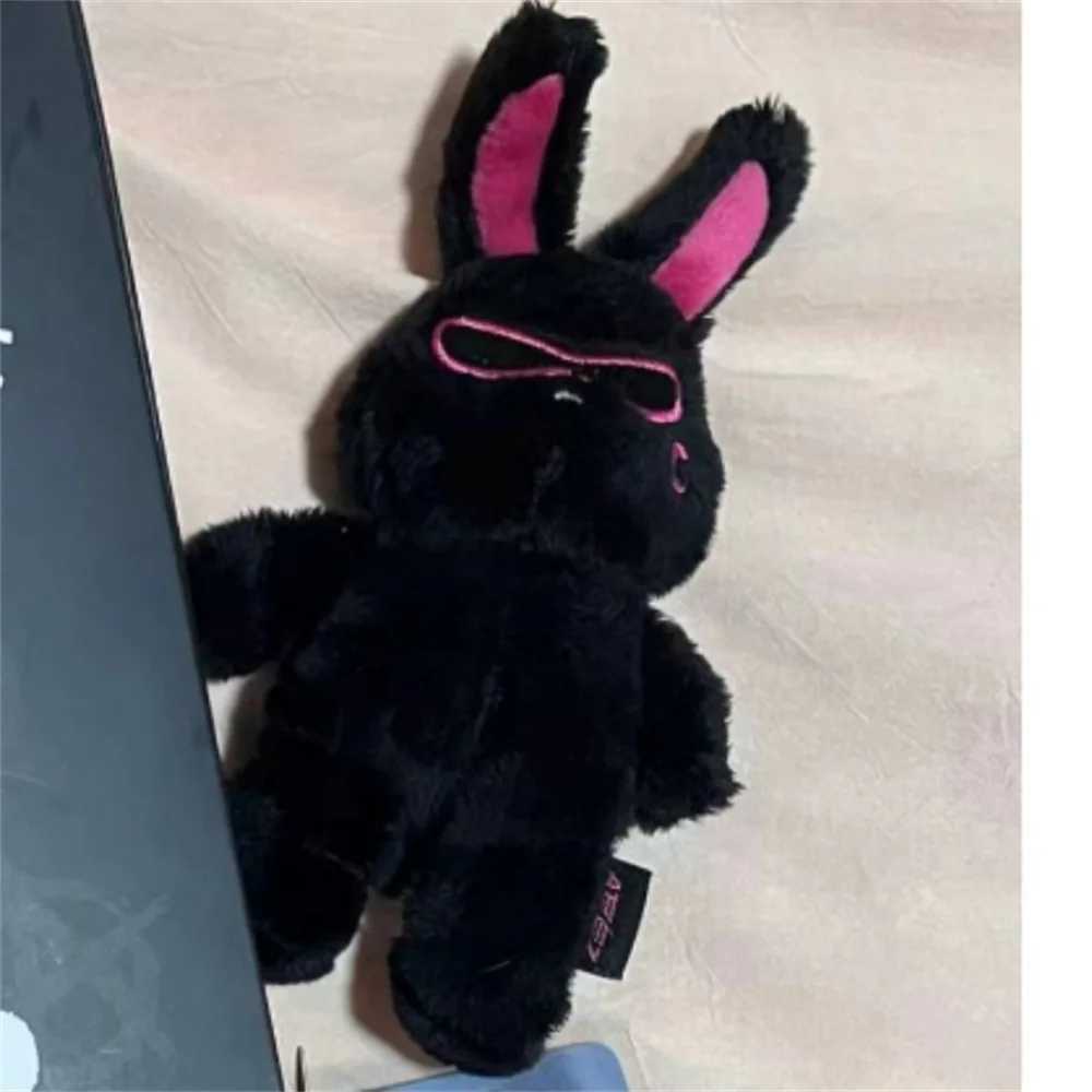 Kpop keychain 13cm cartoon cute plush headband black long ear pendant bag accessory keychain Kpop idol Yeosang San fan gift W250411
