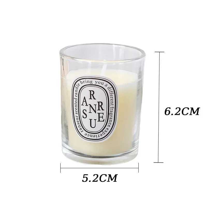 Romantic Transparent Scented Fragrance Candle Light Gift Scented Aromatic Candles Guest Gift Candles Wedding Candles Candle Jar H260319