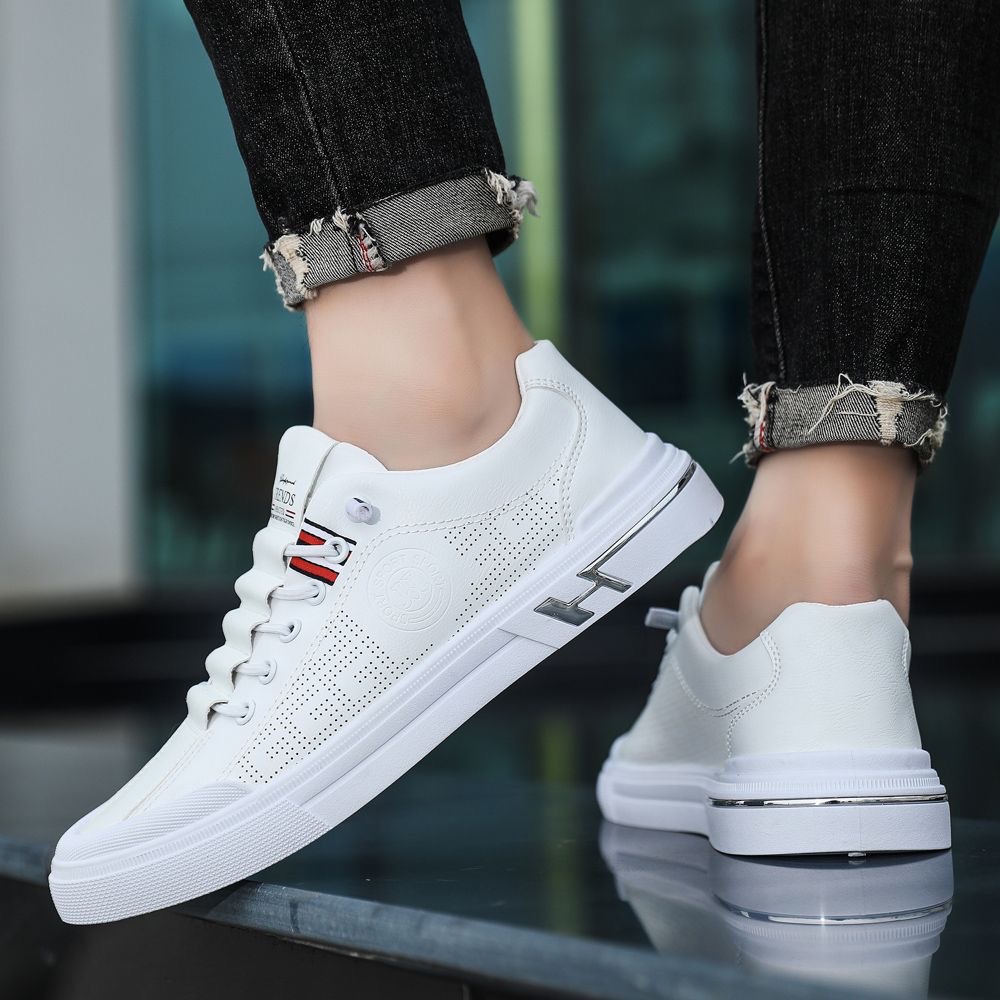Free shipping designer casual shoe men white coffee comfortable breathable wear-resisting outdoor sport shoe 2025