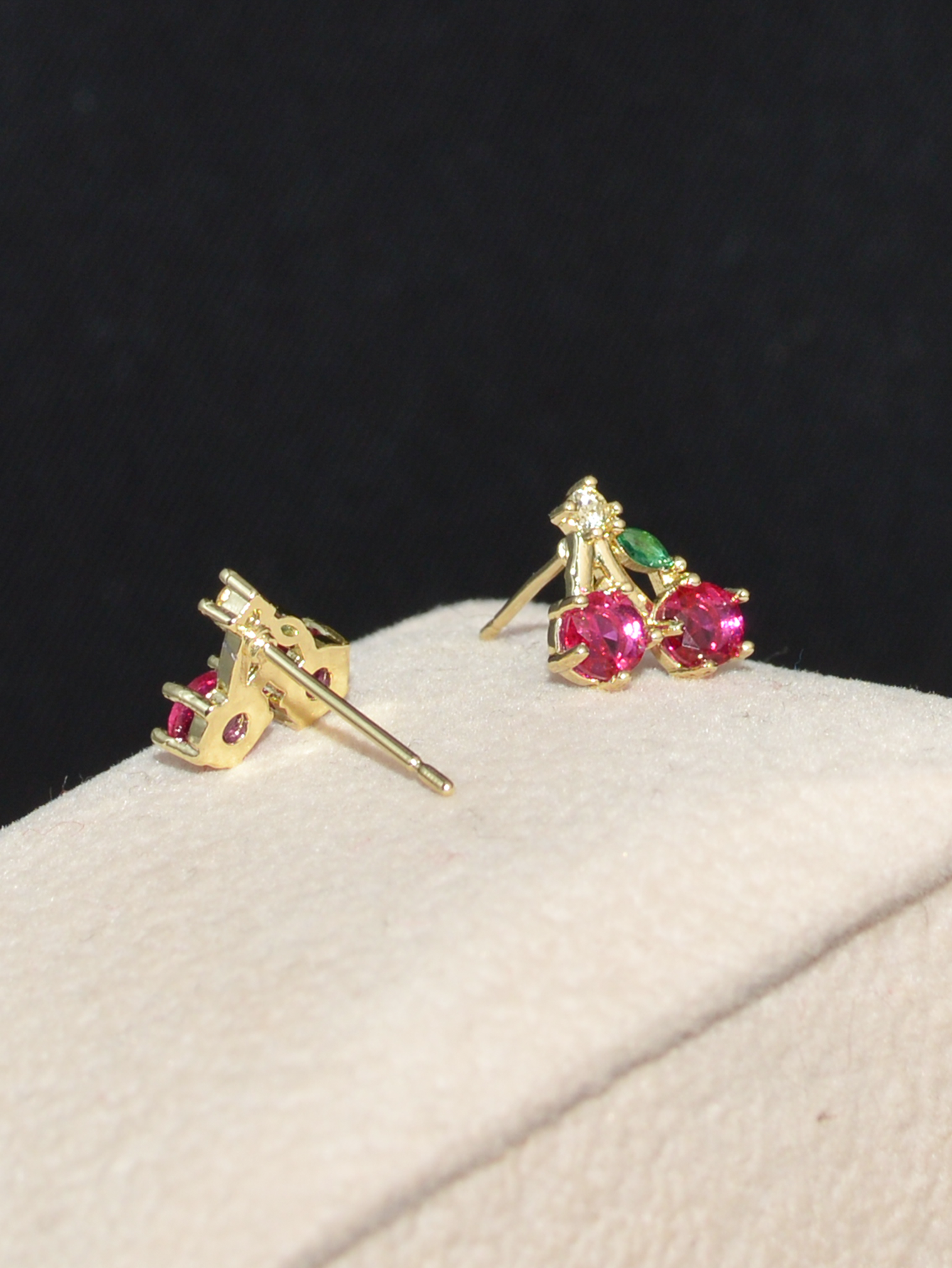 Elegant Women's Copper-Plated Imitation Gold Earrings - Bright & Durable Color