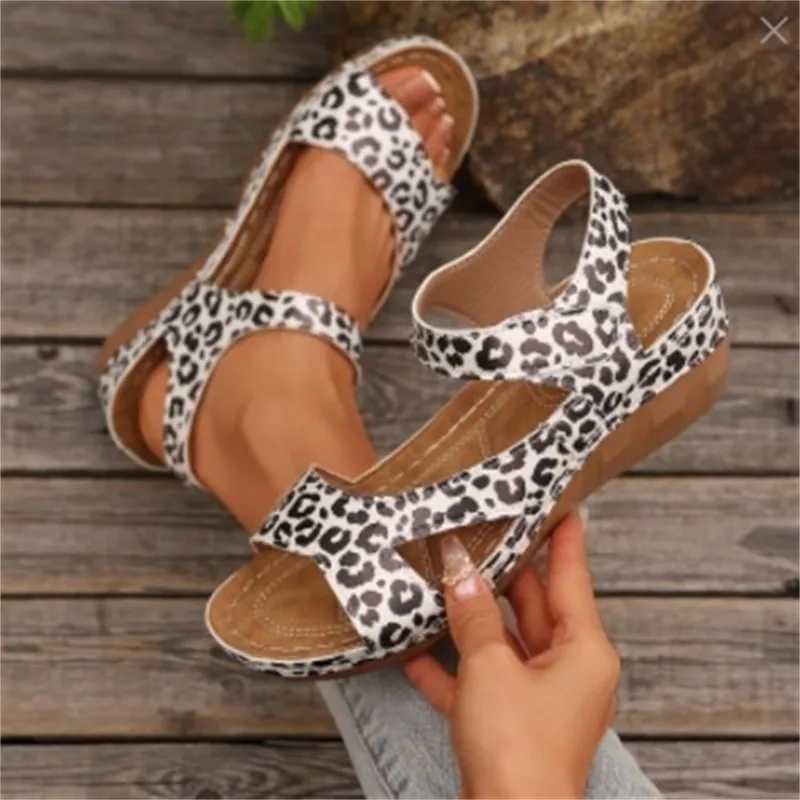 Summer sandals womens N-Slip shoes womens soft sandals womens wedge sandals womens sandalsXJ250410