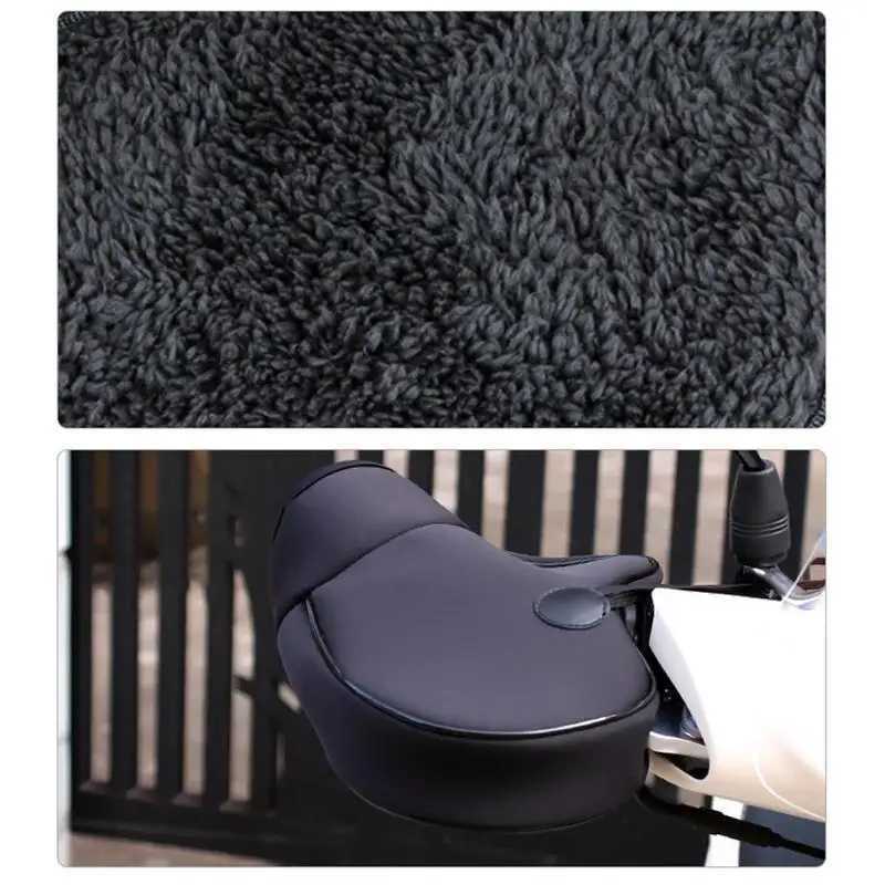 Motorcycle WarmHandlebar Muff Grip Handle Bar Muff Rainproof Riding Protective Winter Scooter Thick Warmer Thermal Cover Gloves S25118