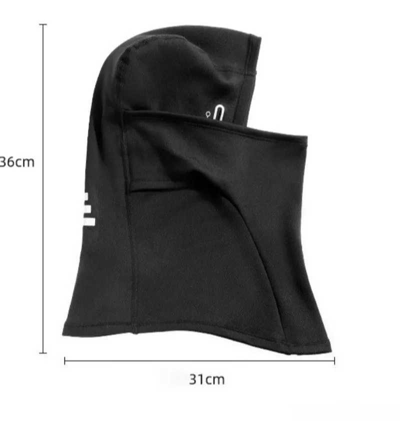 Outdoor Cycling Warm Headgear Mens and Womens Velvet Ski Mask Face Protection Neck Cover Anti-wind and Cold Mask S251110