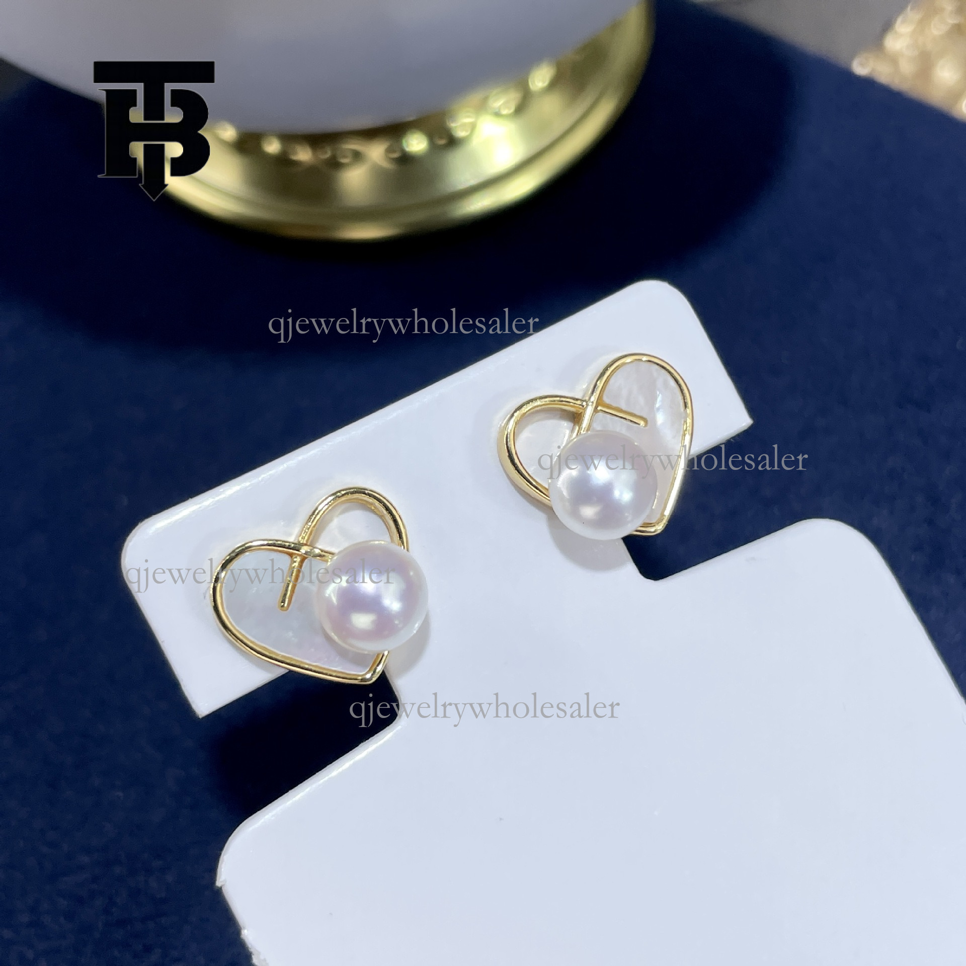 TB BHULAMTE Designer S925 Silver Needle Earrings Hot Natural Freshwater Mother Of Pearl Jewelry High End Simple Elegant And Versatile Women's Lux