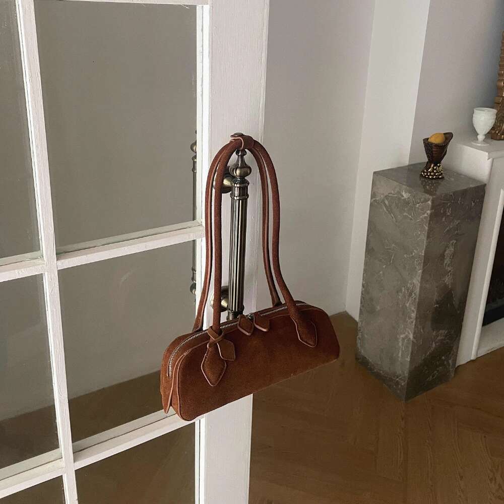 Motingsome Women Saddle Bag 100% Natural Handbag And Purse Retro Matte Cowhide Shoulder Pouch Chic Lady Mini Tote 2024 New