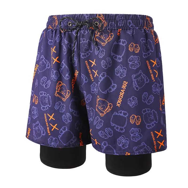 Mens anti awkward mens swimming truss sunscreen boys swimming equipment hot spring swimming truss beach trussW250410