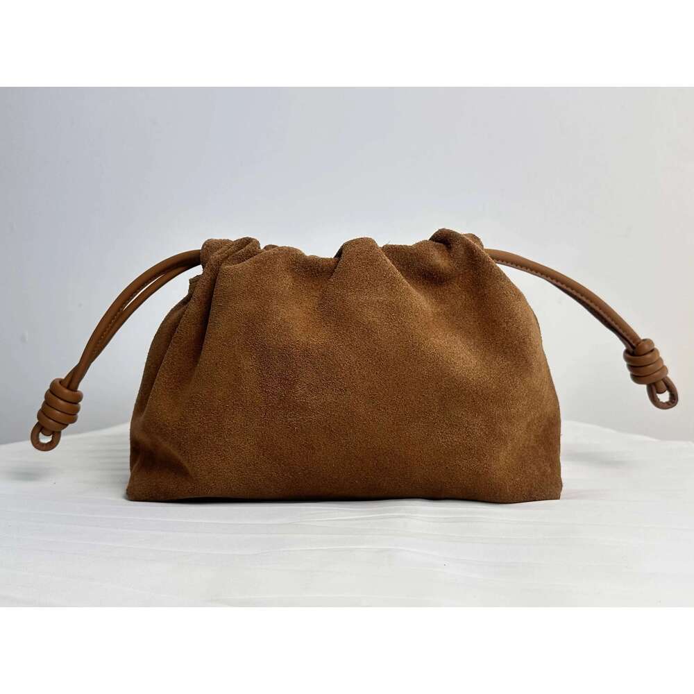 Motingsome Natural Suede Leather Women Designer Handbag Pouch Clouds Shape Messenger Purses Matte Cowhide Tote