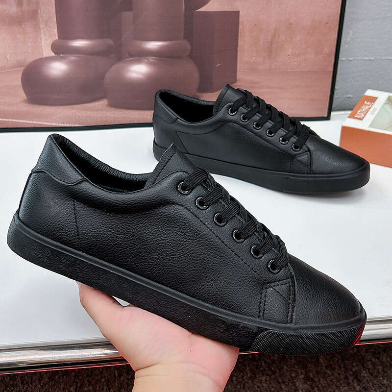 Free shipping Style White Sneakers Unisex Flat for Teenagers Students Couples Sports Men All zhanyishengli Seasons Campus Men's Shoes