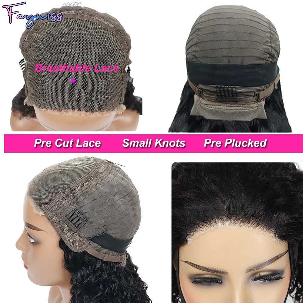 Wear and Go Glueless Body Wave Bob Wig 100 Human Hair Wigs for Women Pre Plucked 5x5 Pre Cut Lace Front Wigs Human HairT251111