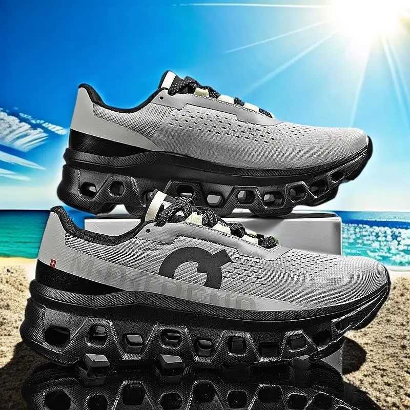 Original Fashion Running Shoes Anti Slip Shock Breathable Road Running Shoes Men Outdoor Jogging Casual Sport ShoesC250411